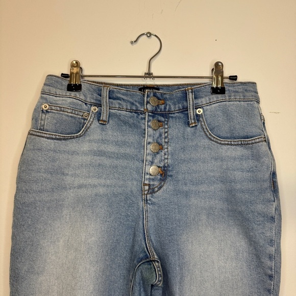 J.Crew 10” High-Rise Skinny Jeans Distressed Raw Hem | Size 27 - Picture 3 of 15
